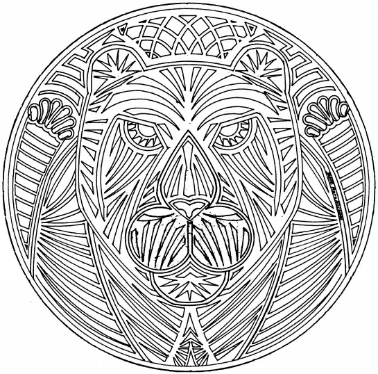 Mandalas Animaux 113
